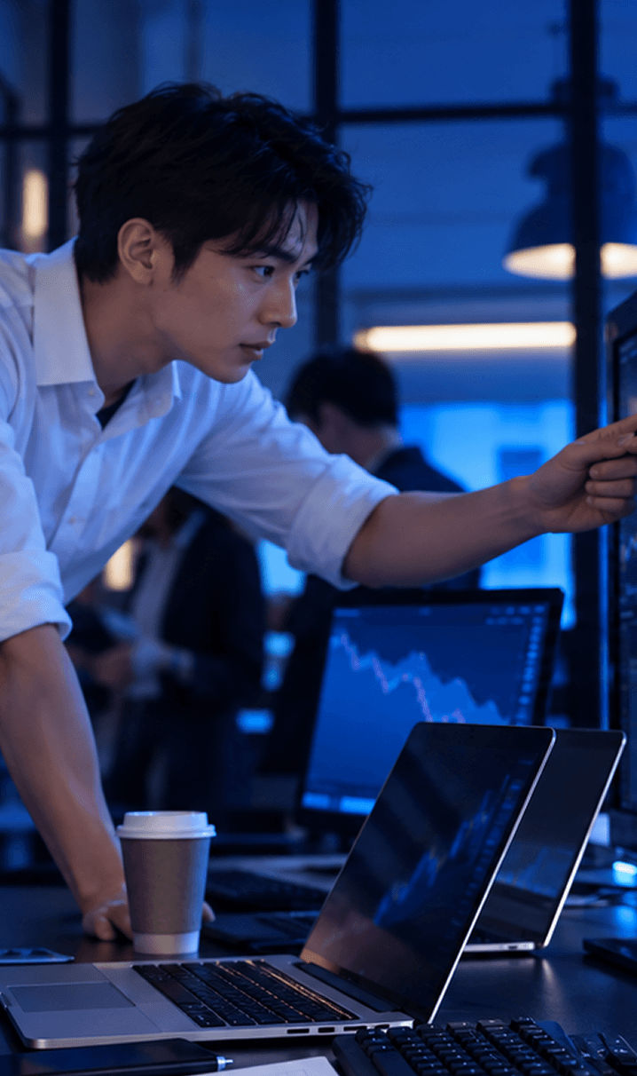 Customer using a digital-first payment journey