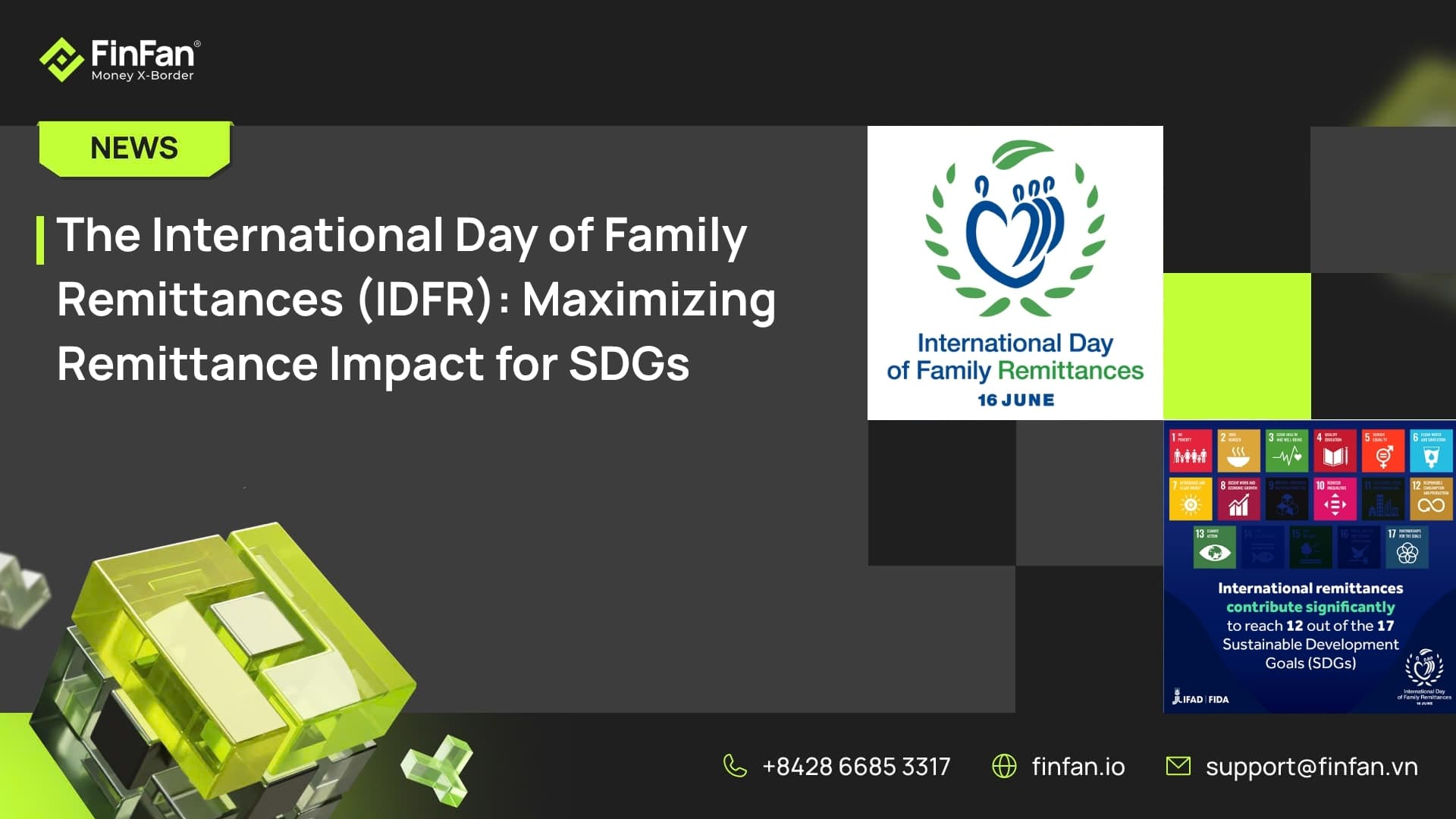 The International Day of Family Remittances (IDFR): Maximizing Remittance Impact for SDGs. 