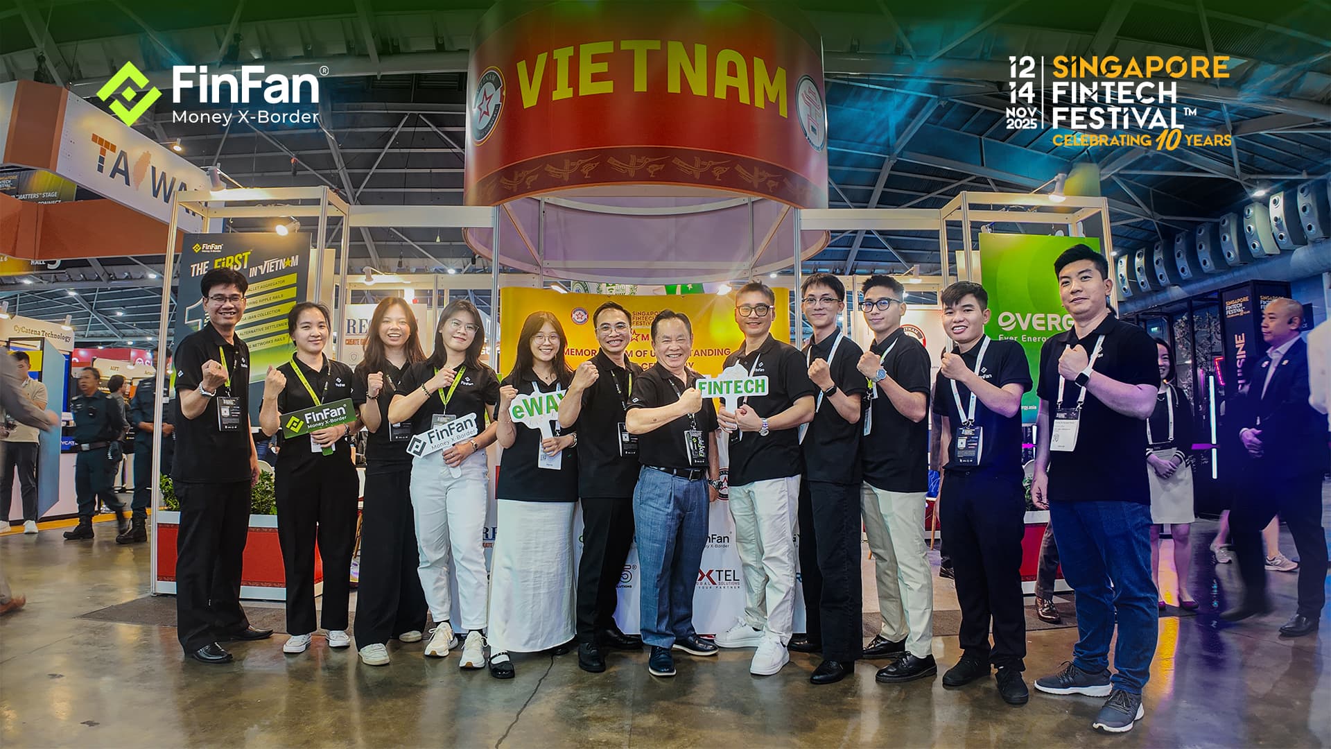 FinFan’s Milestone at Singapore Fintech Festival 2025 – A Breakthrough for Vietnam’s Fintech in the Digital Payments Era