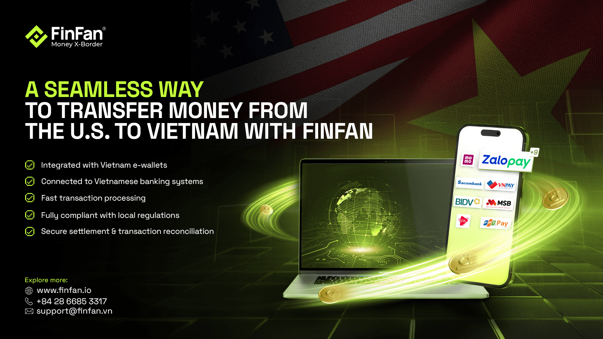 Popular Ways to Transfer Money from the U.S. to Vietnam