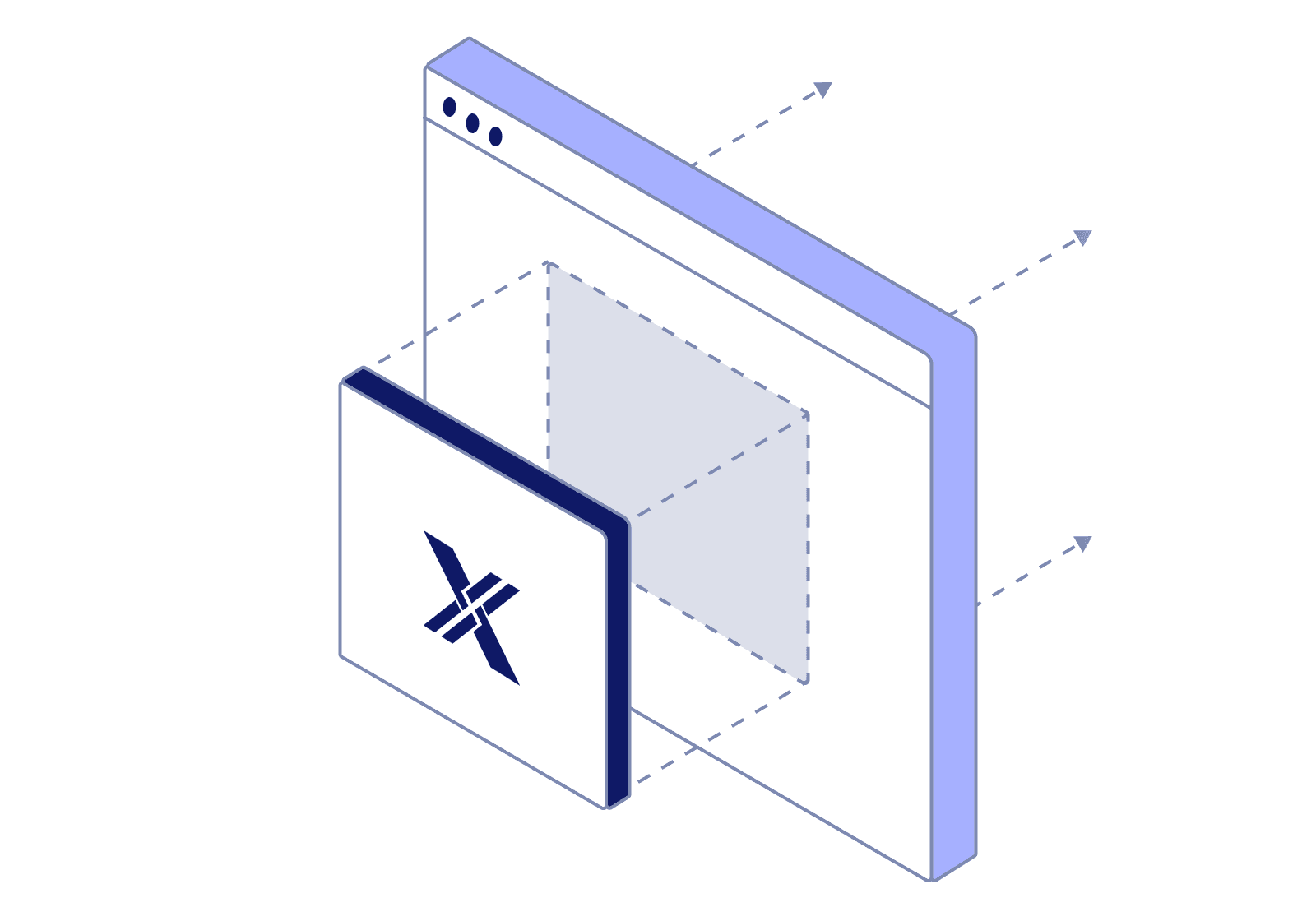 A metallic coin cluster representing multi-rail coordination