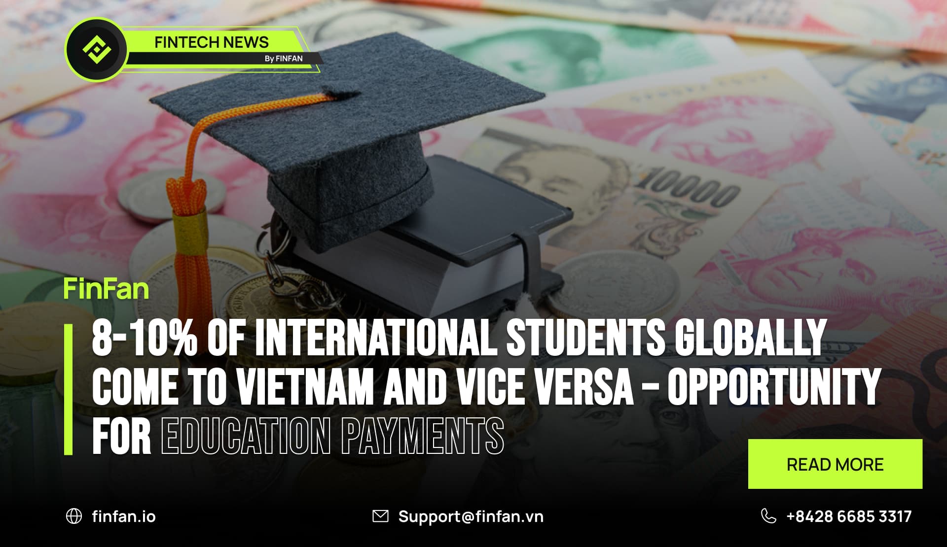 8-10% of international students globally come to Vietnam and vice versa – Opportunity for education payments