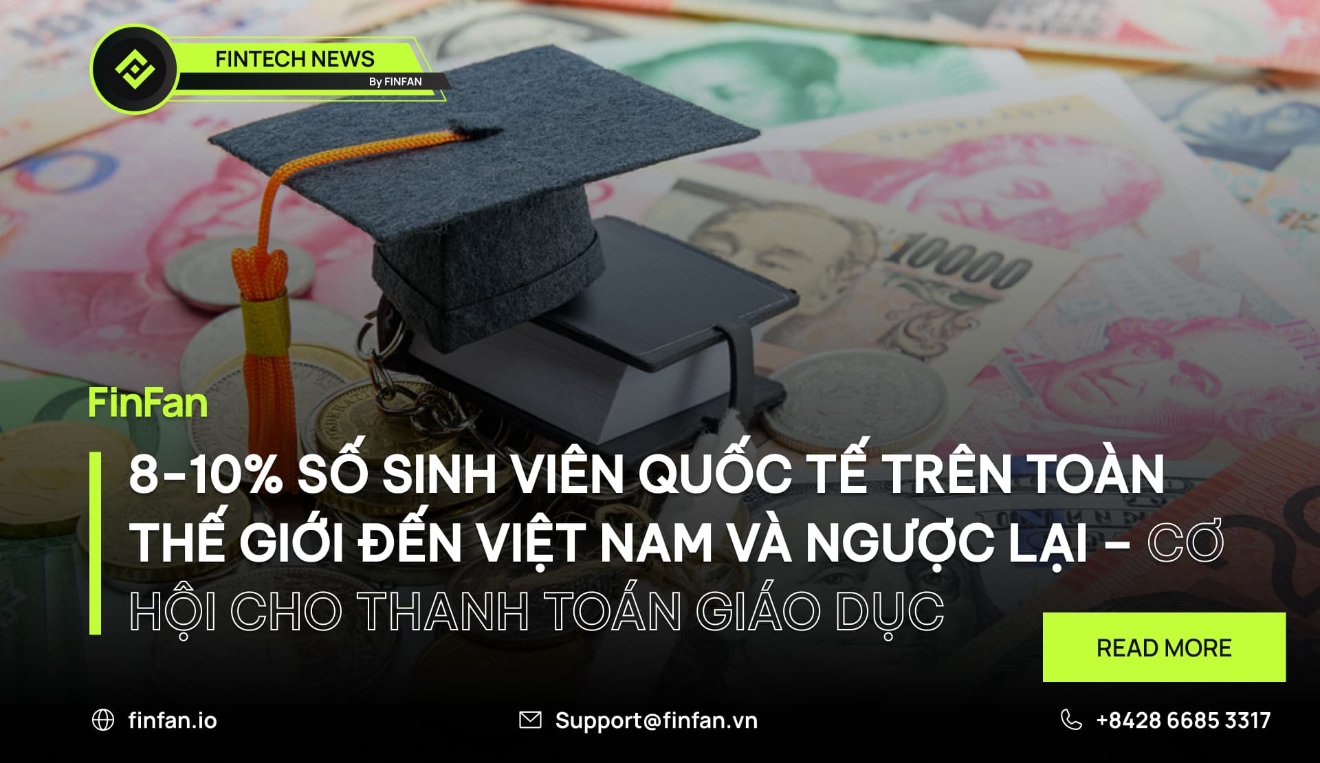8-10% số sinh viên quốc tế trên toàn thế giới đến Việt Nam và ngược lại – Cơ hội cho thanh toán giáo dục