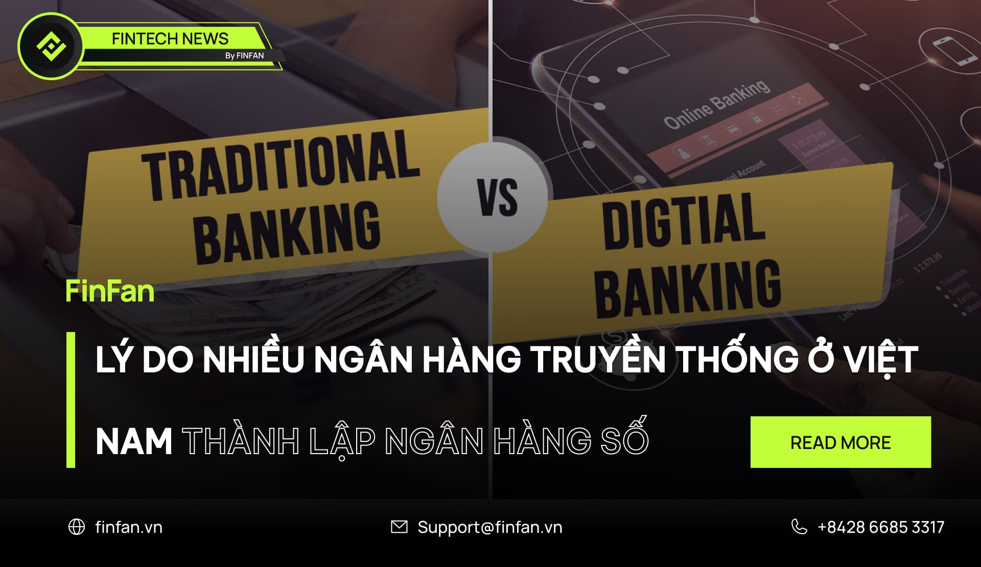 Lý do nhiều ngân hàng truyền thống ở Việt Nam thành lập ngân hàng số