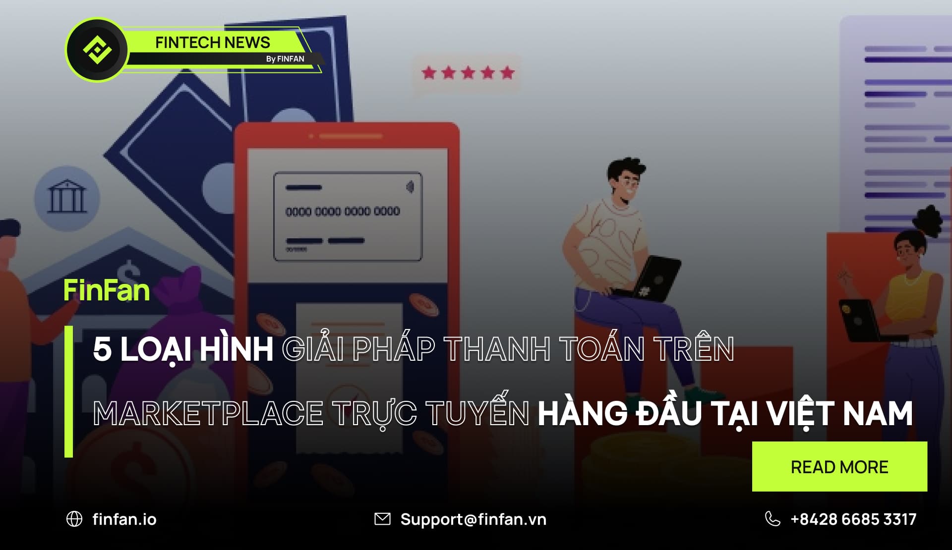 5 LOẠI HÌNH GIẢI PHÁP THANH TOÁN TRÊN MARKETPLACE TRỰC TUYẾN TẠI VIỆT NAM