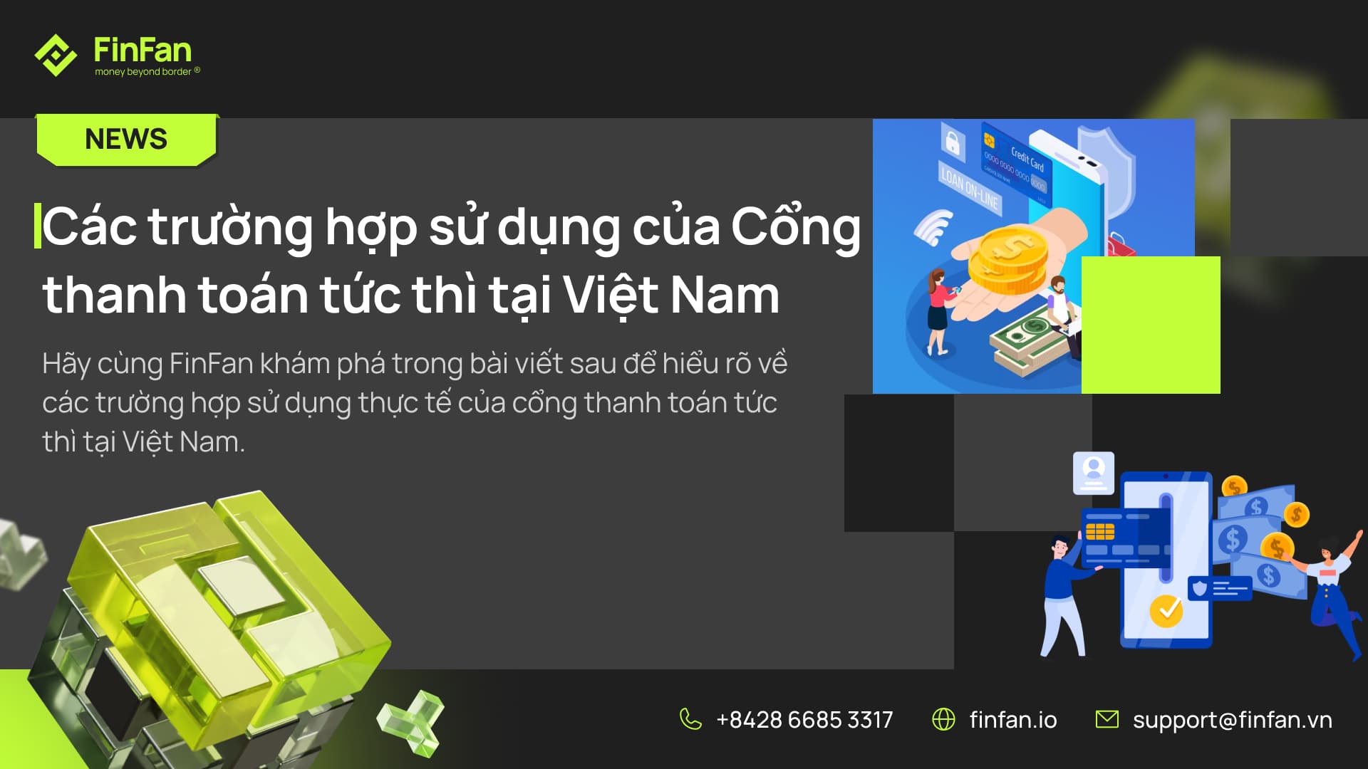 Các trường hợp sử dụng của Cổng thanh toán tức thì tại Việt Nam