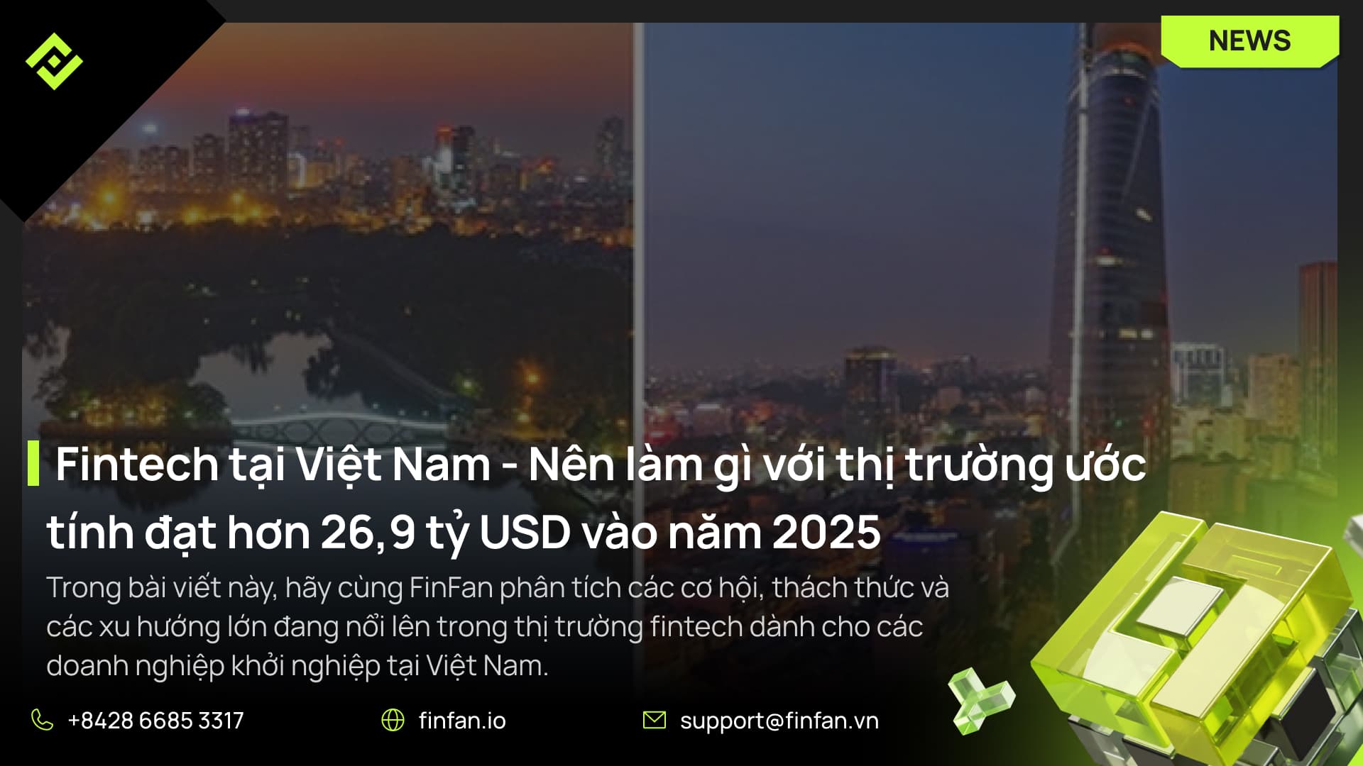 Fintech tại Việt Nam - Nên làm gì với thị trường ước tính đạt hơn 26,9 tỷ USD vào năm 2025