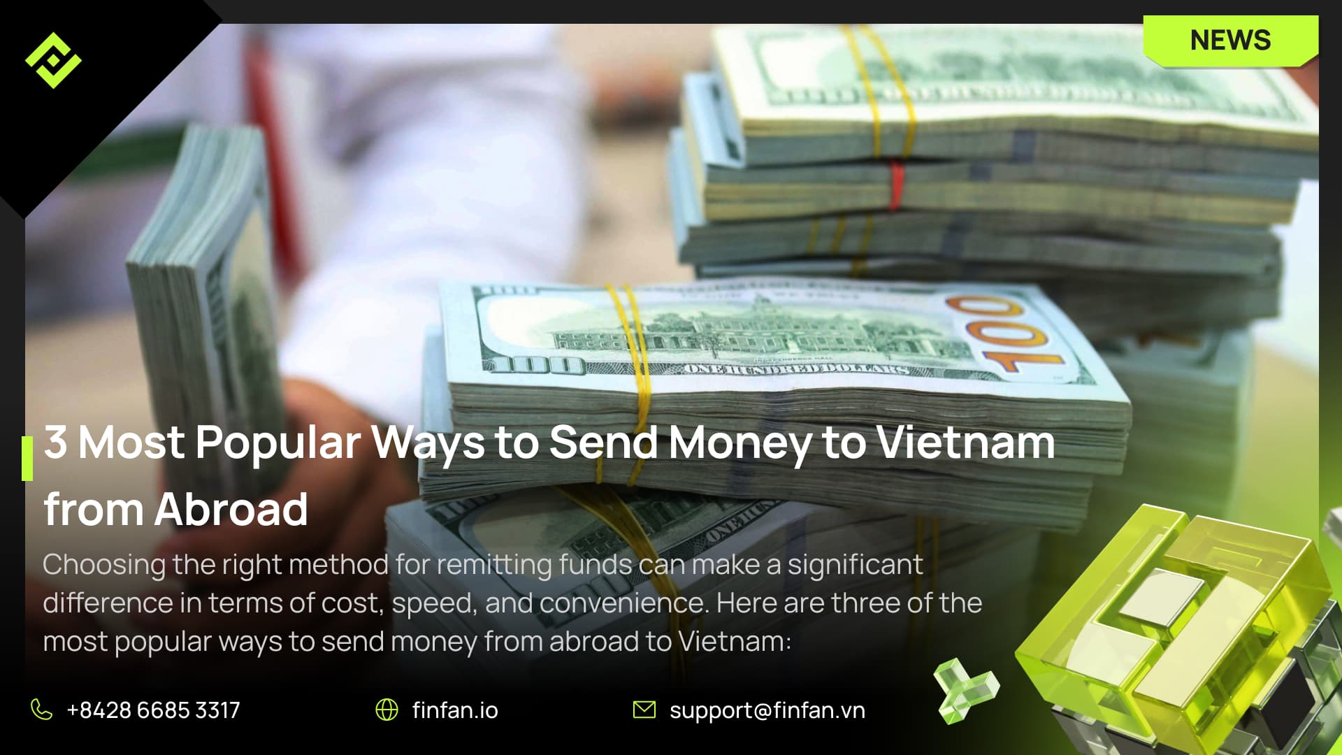 Top 3 Most Popular Ways to Send Money to Vietnam from Abroad