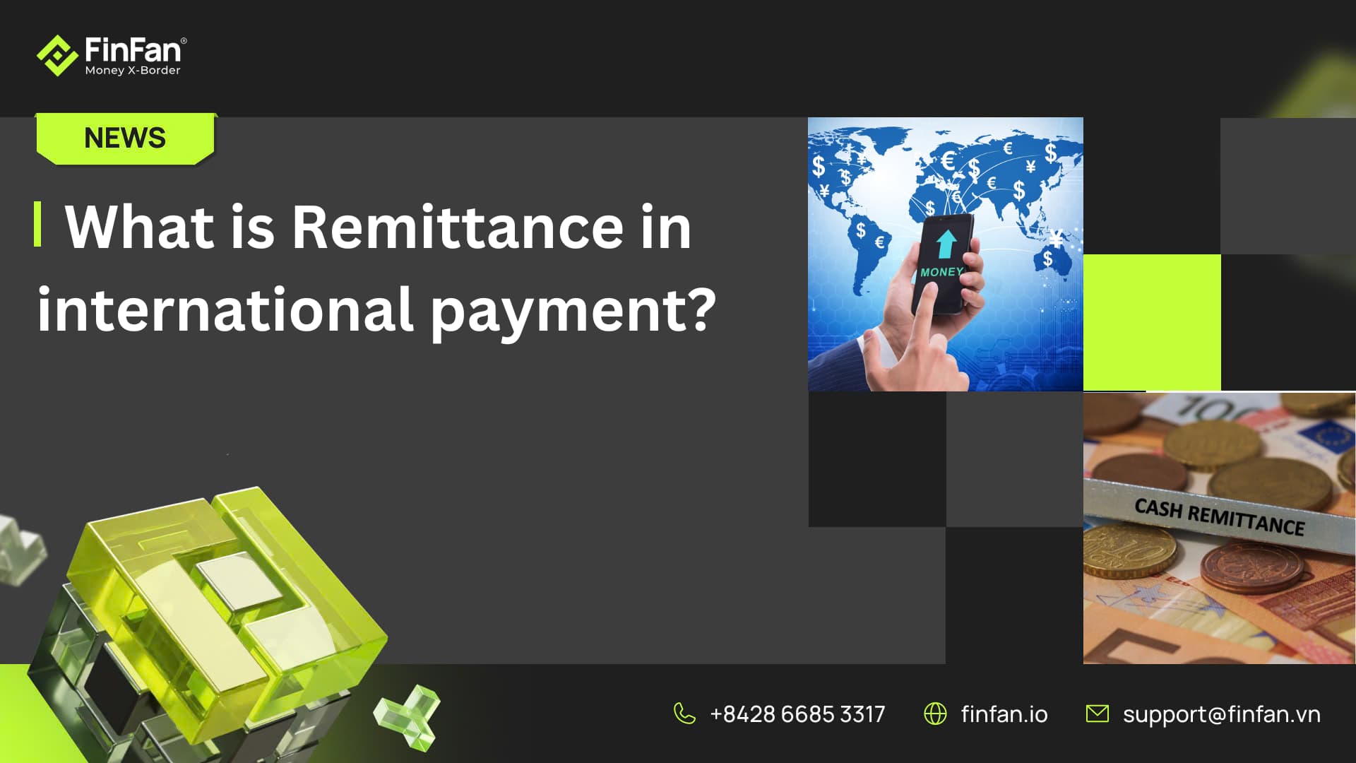 What is Remittance in international payments?