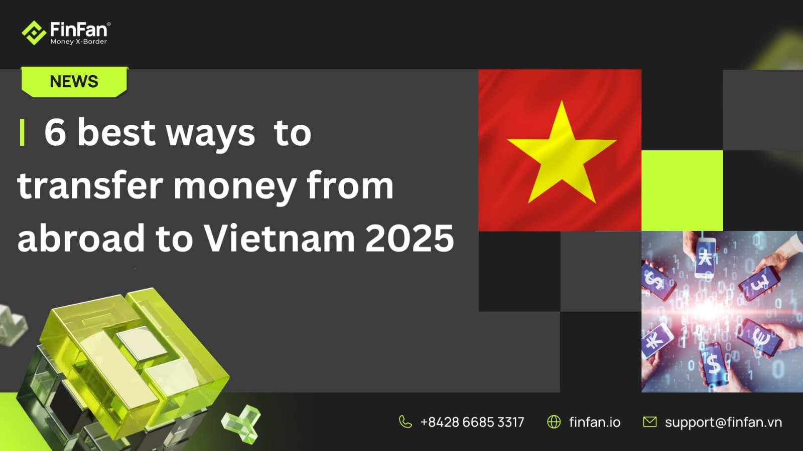 6 best Ways to Transfer Money from Abroad to Vietnam