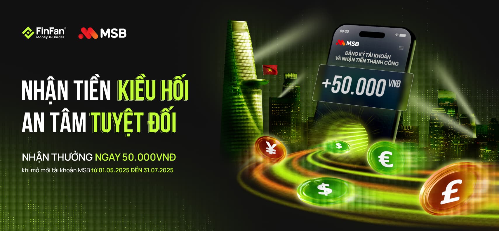 FinFan "bắt tay" MSB ra mắt chiến dịch kiều hối đột phá - giải pháp chuyển tiền quốc tế tối ưu cho người Việt