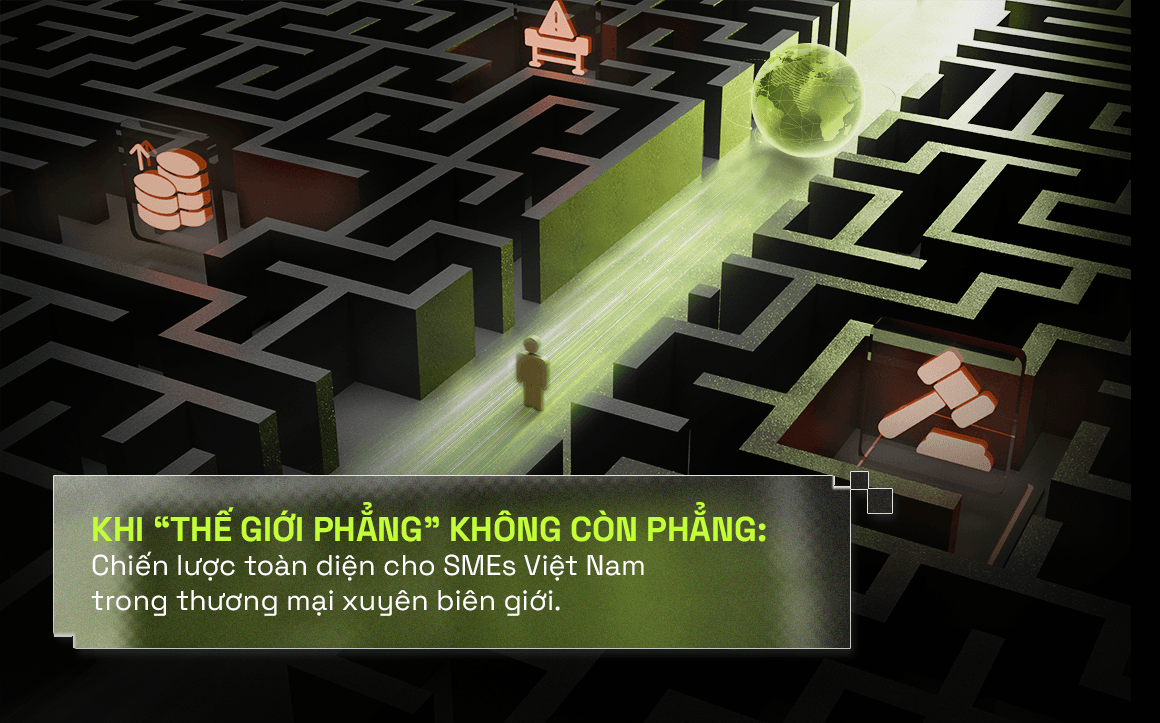 Khi “thế giới phẳng” không còn phẳng: Chiến lược toàn diện cho SMEs Việt Nam trong thương mại xuyên biên giới
