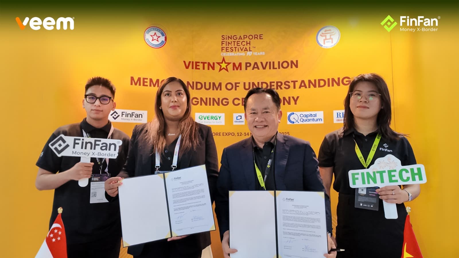 FinFan Và Veem Bắt Tay Mở Rộng Hệ Sinh Thái Thanh Toán Toàn Cầu